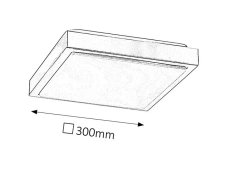 Rabalux 5887 Cruz stropné svietidlo LED 12W