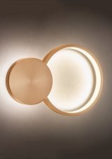 REDO 01-2534 CRONOS stropné svietidlo LED 29W/1372lm 3000K bronzová, switchdimmer