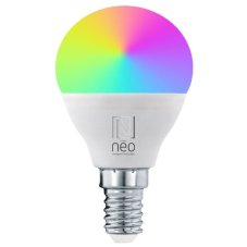 Immax 07745L NEO LITE žiarovka P45 LED E14 A40 6W/470lm 2700-6500K RGB, biela, kvapka