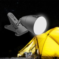 Immax 08967L KLIP lampička LED 5W 140lm 4000K, čierna, stmievateľné
