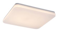 RABALUX 77136 Lowar vonkajšie stropné svietidlo 410x410mm LED 36W/2300lm 3000+4000+6000K IP44 biela