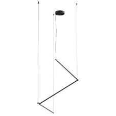 REDO 01-2799 STICK závěsné svítidlo LED 36W/2641lm 3000K černá, TRIAC