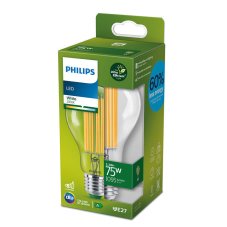 Philips 8719514435674 LED žiarovka E27 5,2W/75W 1095lm 3000K A70 filament A-class