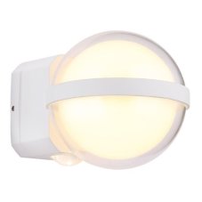 GLOBO 34157W ILLI vonkajšie nástenné svietidlo efektné LED 12W/1320lm 3000K IP54 biela
