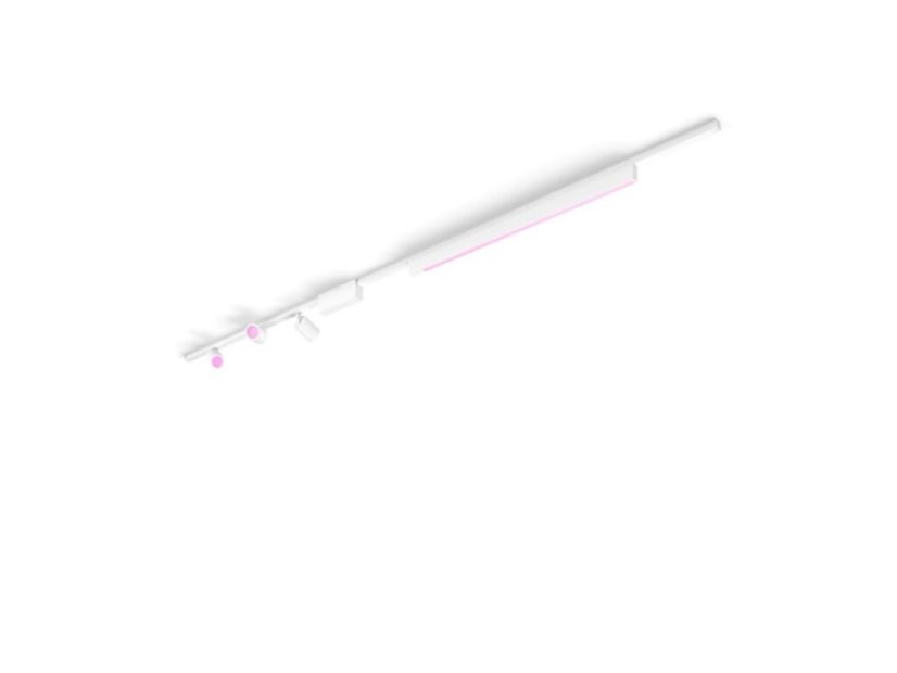 8719514407824 Philips Hue White and Color Ambiance Perifo LED stropní svítidlo bodové - souprava s lištou 44,6W/3x490lm,1x1700lm 2000-6500K+RGB bílé