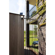 LUTEC 6925701345 SUNSHINE exteriérové solárne nástenné svietidlo LED 7W 500lm 5000K IP54 tmavá šedá, pohybový senzor