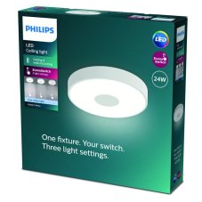 Philips 8720169301276 Coiner stropné svietidlo D389mm LED 24W/2800lm 4000K biela, SceneSwitch