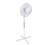R024-01 TRIO RL BERGEN stojanový otočný ventilátor s možností naklápění 105-108 cm 40W IP20 bílá