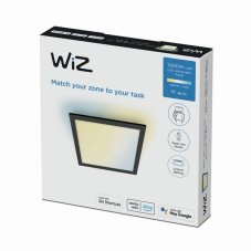 Philips Wiz Tunable white 8719514554917 Ceiling SQ stropný panel 300x300mm 12W/1000lm 2700-6500K čierna