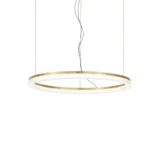 Ideal Lux 314938 CROWN závesné svietidlo LED D600mm 30W 3000/2480lm 3000K mosadzná
