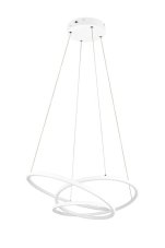 TRIO 349110131 DARVIN závesné svietidlo SMD LED 34W/4500lm 2300+3000+4000K biela matná, switchdimmer