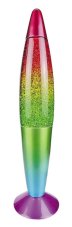 RABALUX 7008 Glitter Rainbow dekoračná lávová lampička E14 1X MAX G45 15W