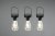 TRIO Reality R35146132 CAMPUS závesné solárne svietidlo 3-set SMD LED 3x0,1W IP44 súmrakový senzor, čierna matná