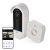 Emos H4032 GoSmart Domovní bezdrátový bateriový videozvonek, 3xAA, bílá, Wi-Fi