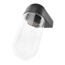 EMOS ZGG010P CASSIA nástenné exteriérové svietidlo E27 126 × 95 × 222  IP44 antracit