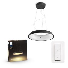 Philips Hue White Ambiance 8719514341074 Amaze závesné svietidlo LED +SWITCH D434mm 25W/3000lm 2200-6500K čierna bluetooth
