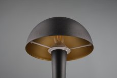 TRIO Reality R59561180 CANARIA dotyková stolná lampička v260mm 1xE14 4,9W/470lm 3000K čierna, zlatá, ON/OFF
