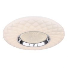 GLOBO SMART LIGHT 48006FSH-30 MAGNIFIQUE stmievateľné stropné LED svietidlo 490 mm 30W/2200lm 3000-6500K IP20 biela s diaľkovým ovládaním, starlight efekt