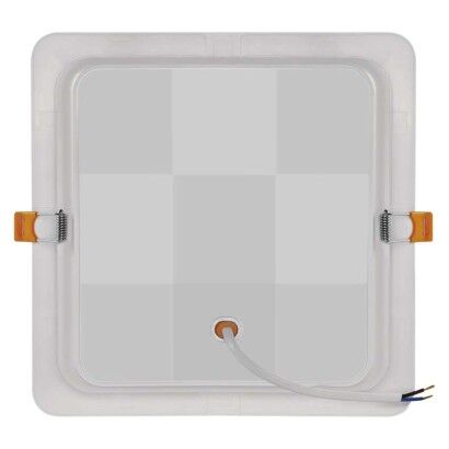 Emos ZD2452 LED RUBIC stropní vestavné klasické svítidlo čtverec 220 × 220 × 26 mm 24W 2400lm 4000K bílá