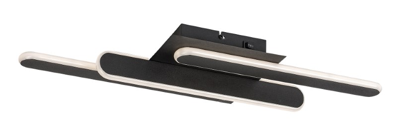 RABALUX 71051 Sindri stropné svietidlo LED 18W/950lm 3000+4000K čierna, biela