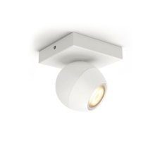 Philips Hue White Ambiance 8719514339224 BUCKRAM nástenné bodové svietidlo 1xGU10 +SWITCH 5,5W/250lm 2200-6500K biela bluetooth