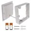 Emos ZM6442 LED RUBIC stropní/nástěnné přisazené klasické svítidlo čtverec 170 × 170 × 42 mm 18W 1800lm 4000K bíla