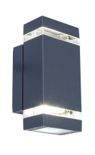 LUTEC 5605013118 FOCUS nástěnné LED svítidlo 8,3W 4000K IP44 tmavá šedá