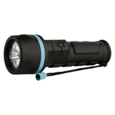 EMOS P3862 ručné svietidlo LED D68mm 20lm, 2xD, IP43, čierna, pútko,