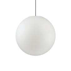 Exteriérové závesné svietidlo Ideal lux 136011 SOLE SP1 BIG 1xE27 60W biela IP44