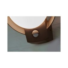 LUTEC 5205702118 POLO venkovní nástěnné svítidlo LED 16W 1100lm 3000K IP54 tmavě šedá se semzorem