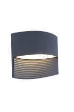 LUTEC 5193201118 LOTUS nástěnné LED svítidlo 11W 3000K IP54 tmavá šedá