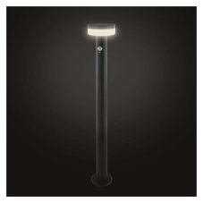 EMOS ZGJ0F4S TERION solární venkovní stojanové svítidlo/sloupek LED 125 × 125 × 805 2W 200lm 3000K IP44 se senzorem antracit