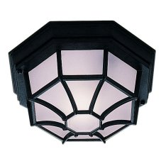 Searchlight 2942BK PORCH stropní svítidlo 1xE27 IP44
