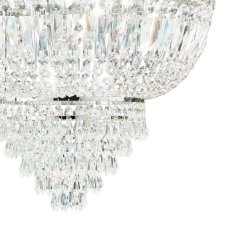Závesné svietidlo/Luster Ideal lux 215969 DUBAI SP10 CROMO 10xE14 40W chróm