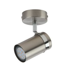 ITALUX SPL-2024-1 Palmoni nástenné bodové svietidlo/spot 1xGU10 saténový nikel, chróm