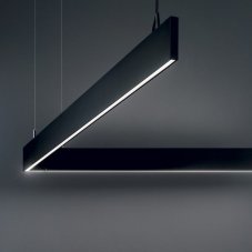 Ideal Lux 268217 LINUS závesné svietidlo LED 34W/3850lm 4000K čierna