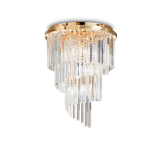 Stropné svietidlo Ideal lux 213507 CARLTON PL12 ORO 12xE14 40W zlato