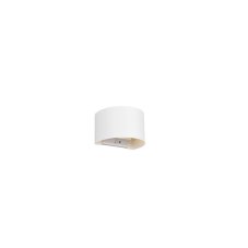 TRIO Reality R27769131 TALENT vonkajšie nástenné svietidlo so senzorom SMD LED 2x5W/50lm 3000K IP44 biela matná, nabíjateľná batéria, USB-C port