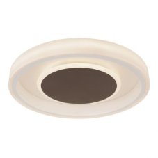 GLOBO 48398-40 GOFFI stmievateľné stropné LED svietidlo 495 mm 40W/2400lm 3000-6000K IP20 biela s diaľkovým ovládaním