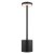 GLOBO 21019B POLINA dotyková stolná lampička V340mm LED 1,2W/138lm 2000+7000+3500K čierna, biela, vrátane batérie CR18650 1200mAh, USB kábel