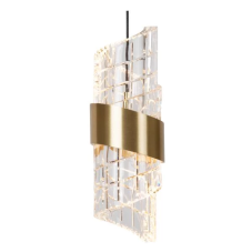 LUCIDE 13496/36/02 KLIGANDE závesné svietidlo D300mm LED 5x8W/5x520lm 2700K mosadzná