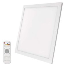 Emos ZM5173 LED RIVI stropní přisazené klasické svítidlo čtverec 595 × 595 × 52 mm 40W 380–3800lm 2700–6000K bílá