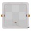 Emos ZD2452 LED RUBIC stropní vestavné klasické svítidlo čtverec 220 × 220 × 26 mm 24W 2400lm 4000K bílá