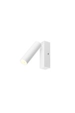 TRIO 849210131 AMBALA nástenné bodové svietidlo/spot SMD LED 5,5W/500lm 2300+3000+4000K biela matná, switchdimmer