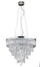 AZzardo AZ2108 DECOline Kalábrie PENDANT / TOP stropní / závěsné svítidlo 6xG9 40W IP20 čiré sklo