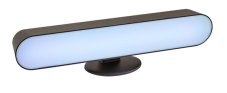 RABALUX 76016 Parker dekoračná stolná lampa LED V270mm 3W RGB čierna, biela, stmievateľné, diaľkový ovládač nabíjacia, vrátane batérie CR2025