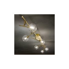 Stropné svietidlo Ideal lux 200361 MARACAS PL6 6xG4 2W mosadz