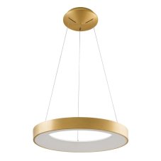 Italux 5304-840RP-GD-3 LED závesný luster Giulia D480mm 40W/2200lm 3000K zlatá, bílá