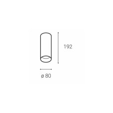 LED2 1251431 LUKY stropní povrchové bodové svítidlo LED 10-20W 3000K bílá