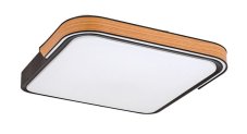 RABALUX 71146 Arild stropné svietidlo LED 500x480mm 48W/1850lm 3000+4000+6500K+RGB matná čierna, biela, stmievateľné, diaľkový ovládač